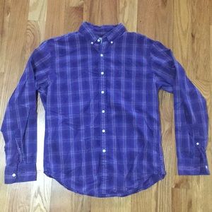 Tailored by J.Crew Purple Button Down Shirt